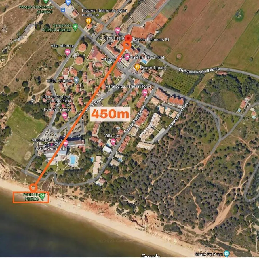 #067 Falesia With Pool, 350 Mts Beach Albufeira Portugal
